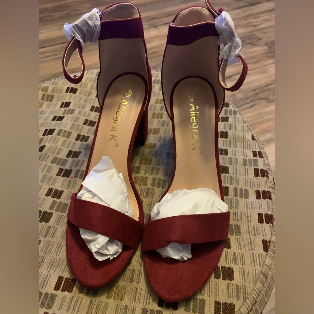 Allegra K women’s heels